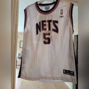 Reebok Nets Basketball Jersey XL